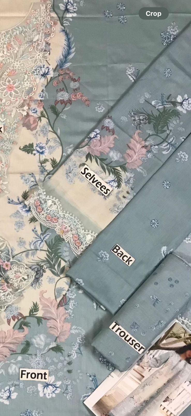 AFROZEH Luxury Lawn Collection 2026 | Premium Printed Lawn 3 Piece Unstitched Suit with Embroidered Shiffon Dupatta