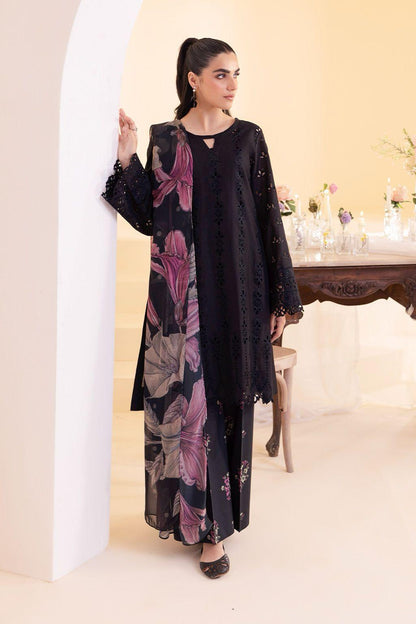 IZNIK Luxury Lawn Collection 2026 | Premium Chikankari 3 Piece Unstitched Lawn Suit with Silk Dupatta | Replica Edition