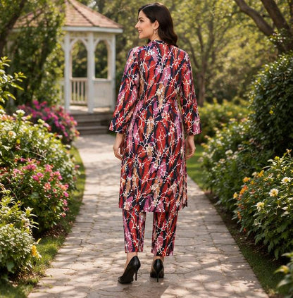2 Piece Printed Suit – Premium Soft Fabric
