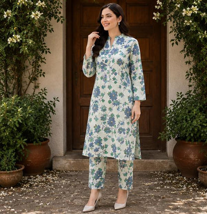 2 Piece Printed Suit – Premium Soft Fabric