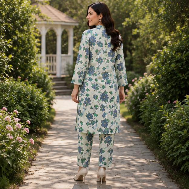 2 Piece Printed Suit – Premium Soft Fabric