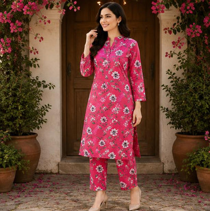 2 Piece Printed Suit – Premium Soft Fabric