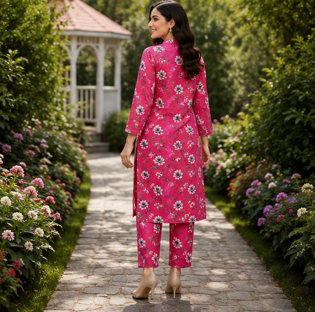2 Piece Printed Suit – Premium Soft Fabric