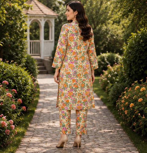 2 Piece Printed Suit – Premium Soft Fabric