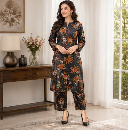 2 Piece Printed Suit – Premium Soft Fabric