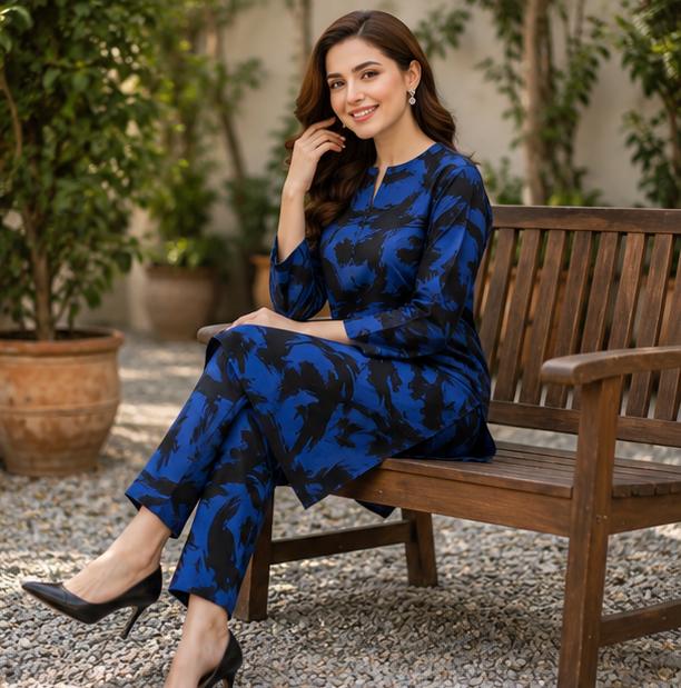 2 Piece Printed Suit – Premium Soft Fabric