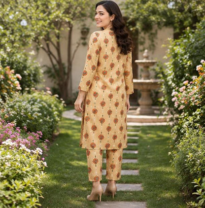 2 Piece Printed Suit – Premium Soft Fabric