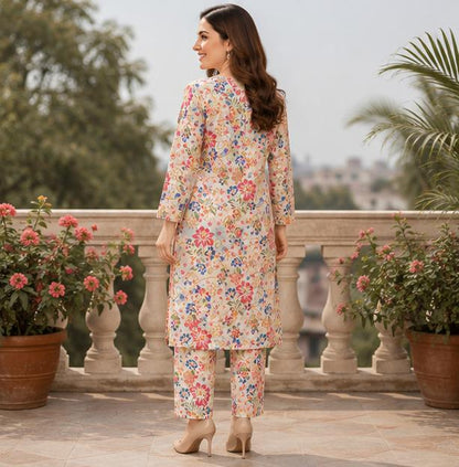 2 Piece Printed Suit – Premium Soft Fabric