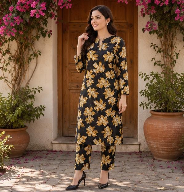 2 Piece Printed Suit – Premium Soft Fabric