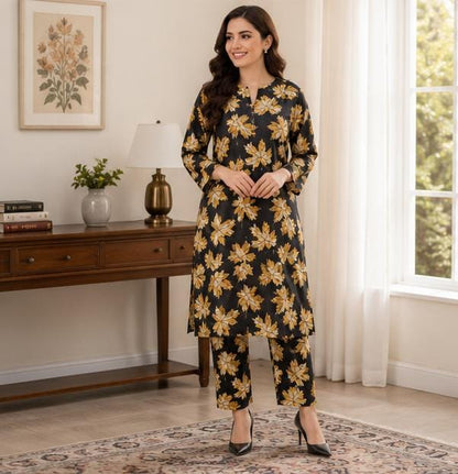 2 Piece Printed Suit – Premium Soft Fabric