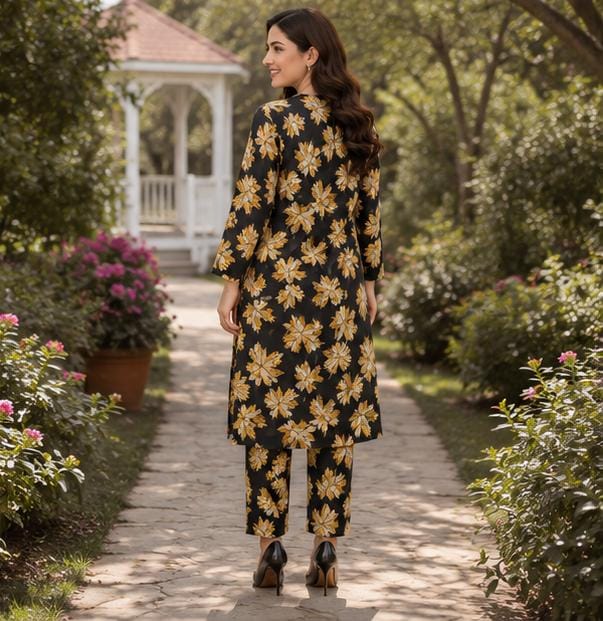 2 Piece Printed Suit – Premium Soft Fabric