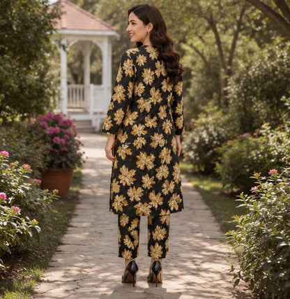 2 Piece Printed Suit – Premium Soft Fabric