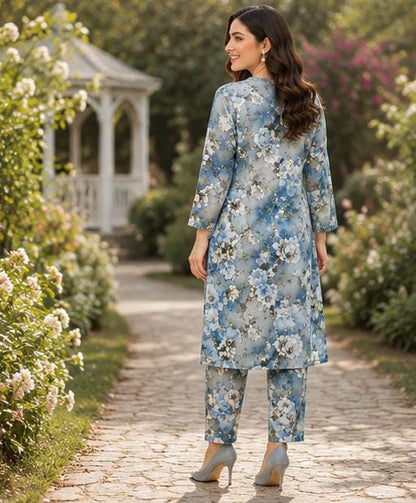 2 Piece Printed Suit – Premium Soft Fabric |