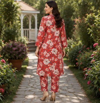 2 Piece Printed Suit – Premium Soft Fabric