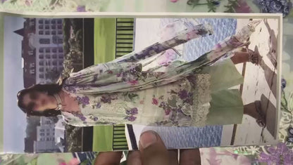 ElAF Luxury Printed Lawn Collection 2026 | Premium 3 Piece Unstitched Suit with Printed Silk Dupatta